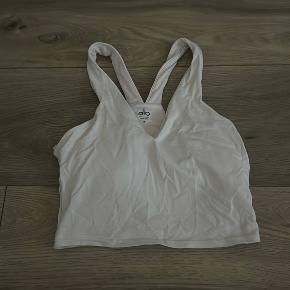 ALO real bra tank white size M